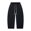 Atelier KAZ Unisex Mineral Wash Barrel Leg Pants