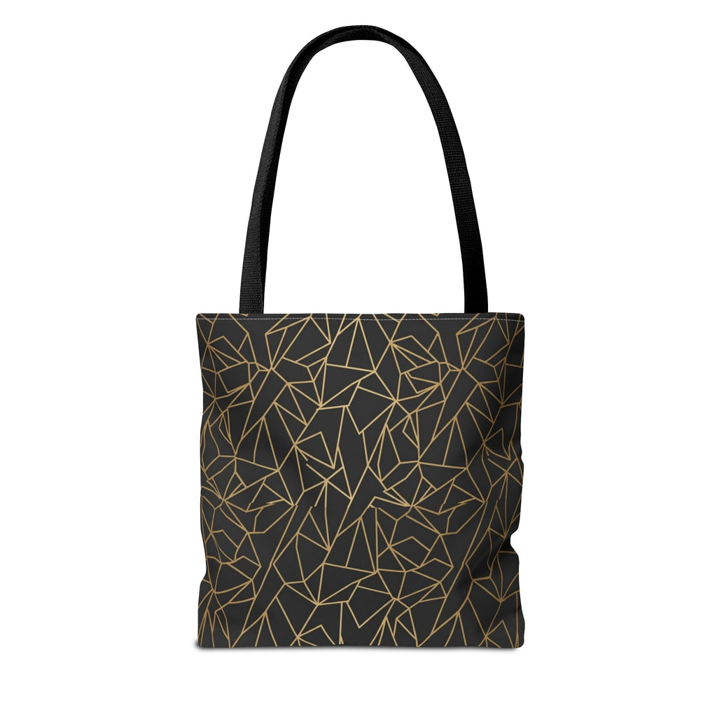 Atelier Kaz Geometric Gold Tote Bag