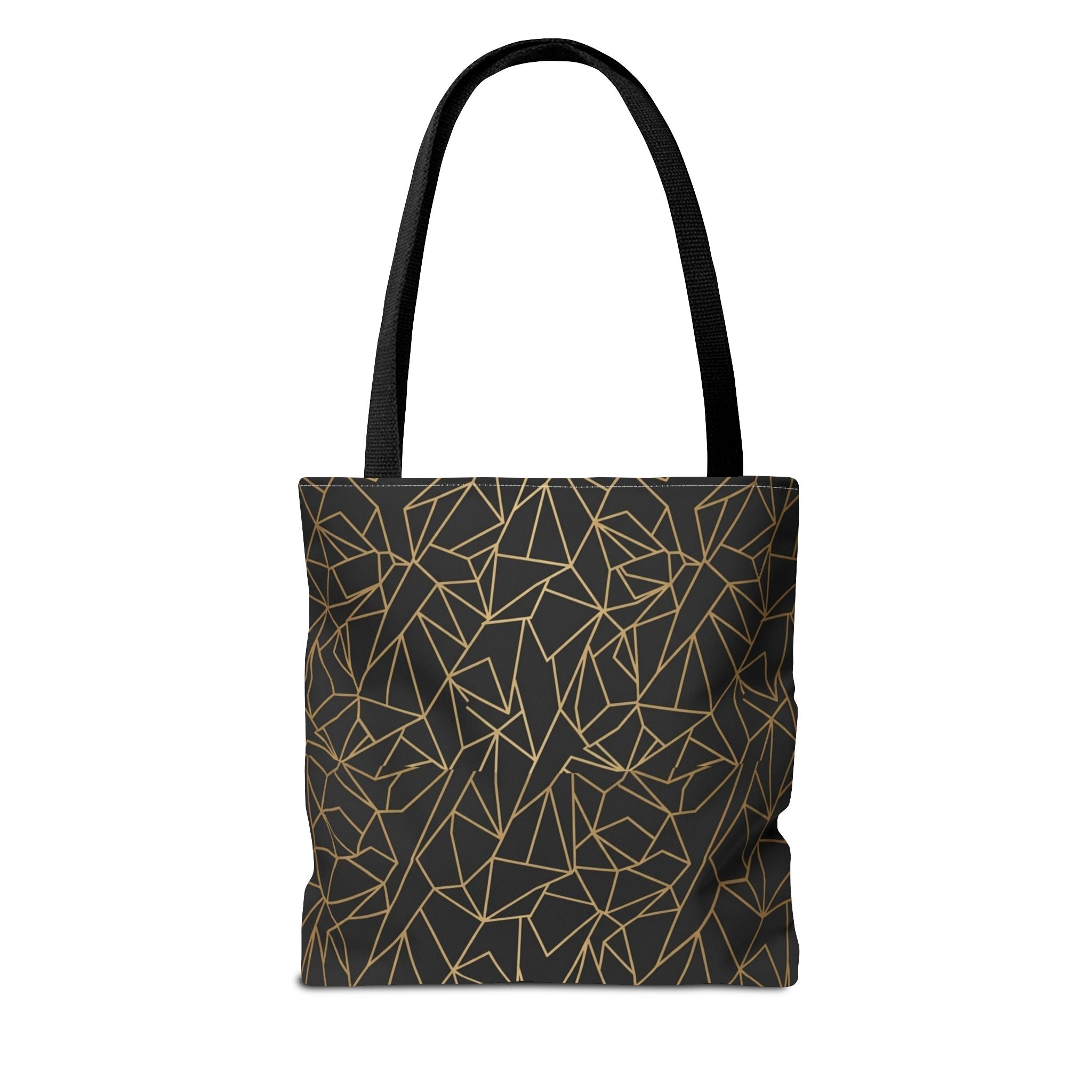 Atelier Kaz Geometric Gold Tote Bag
