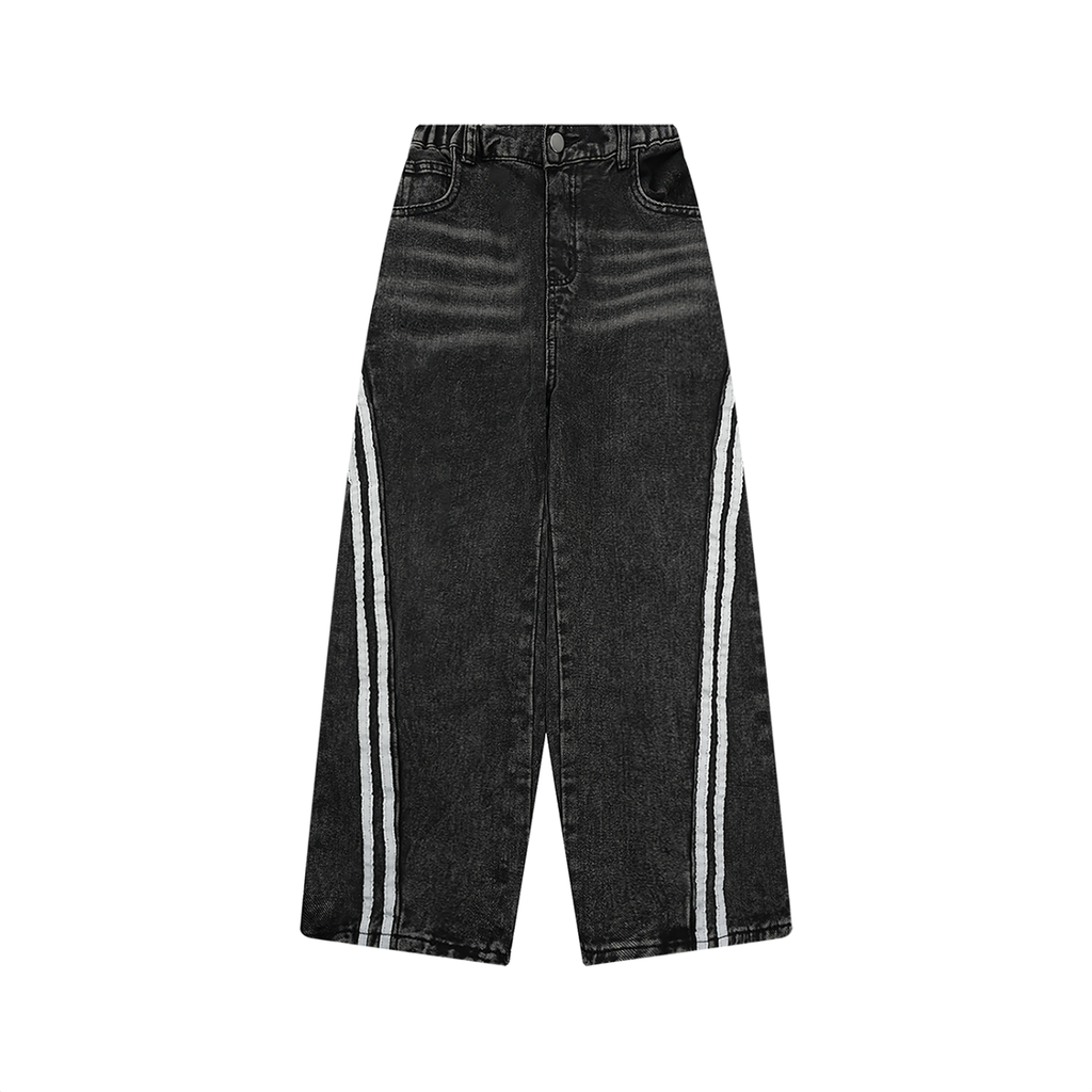 Atelier Kaz Kids Vintage Wash Side Stripe Jeans