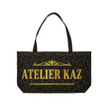Atelier Kaz Gold Glitter Weekender Tote