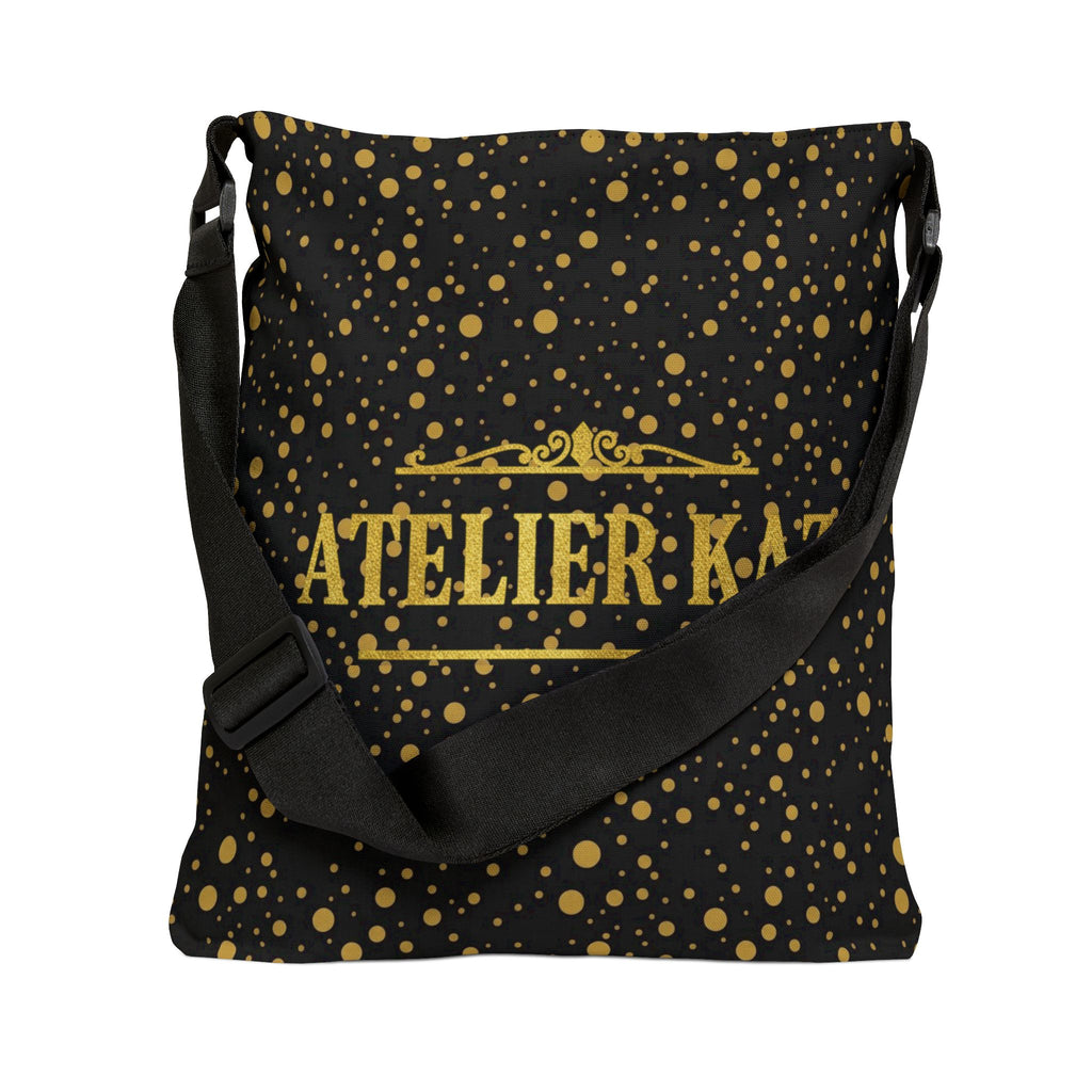 Atelier Kaz Gold Confetti Shoulder Tote