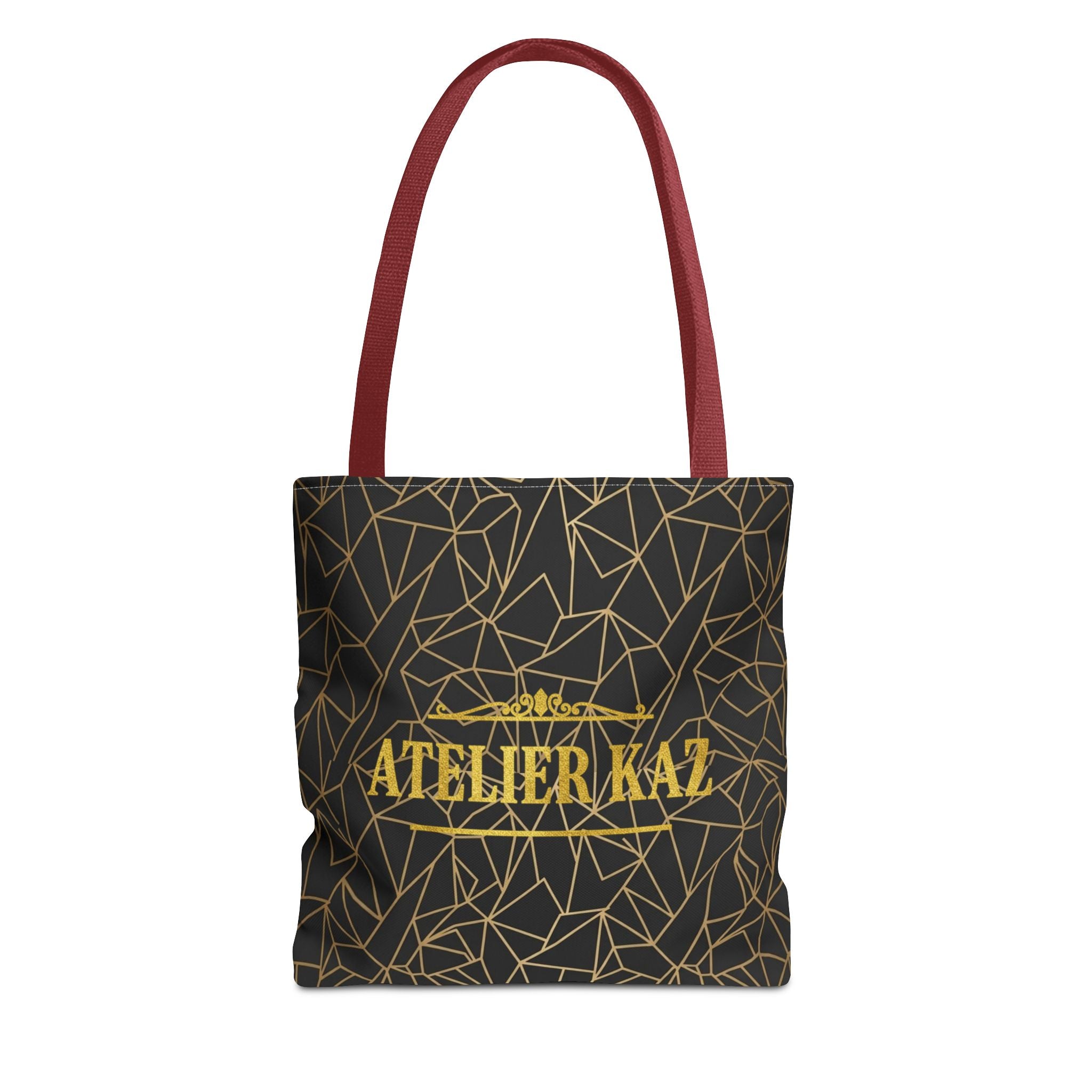 Atelier Kaz Geometric Gold Tote Bag