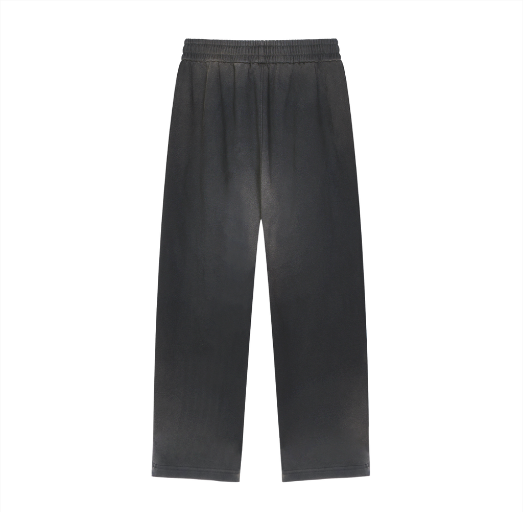 Atelier Kaz Sun Fade Raw Edge Straight-Leg Sweatpants