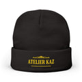 Atelier Kaz Embroidered Knit Beanie