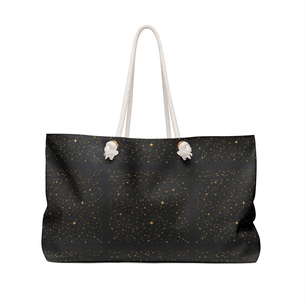 Atelier Kaz Gold Speckled Weekender Bag