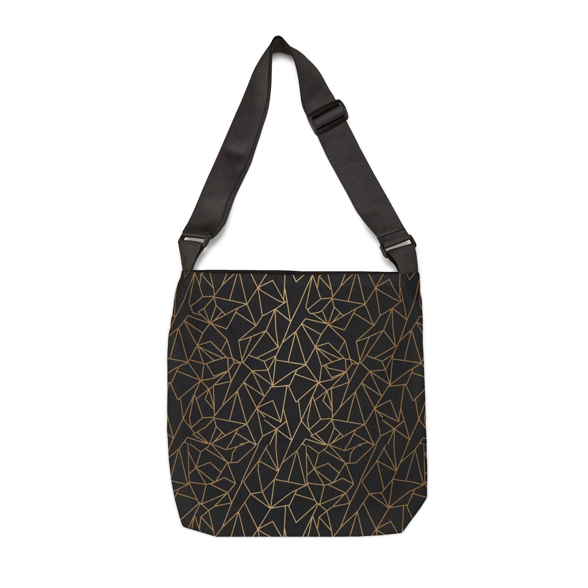 Atelier Kaz Geometric Gold Shoulder Tote