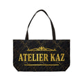 Atelier Kaz Gold Marble Weekender Tote