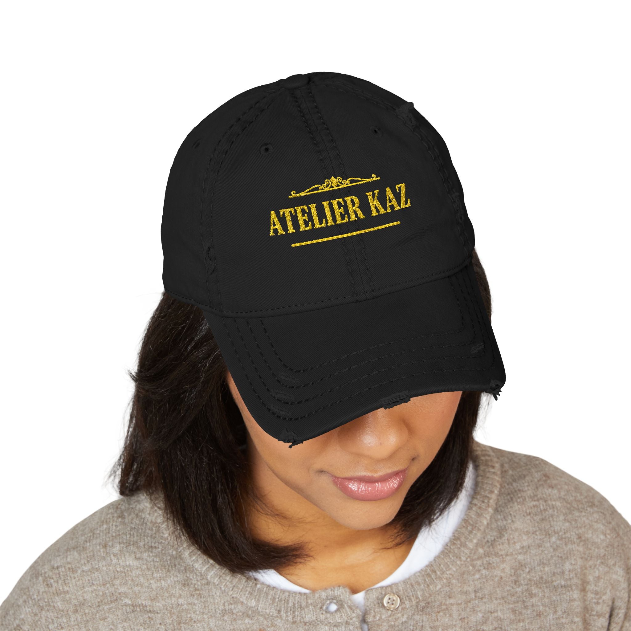 Atelier Kaz Distressed Dad Hat