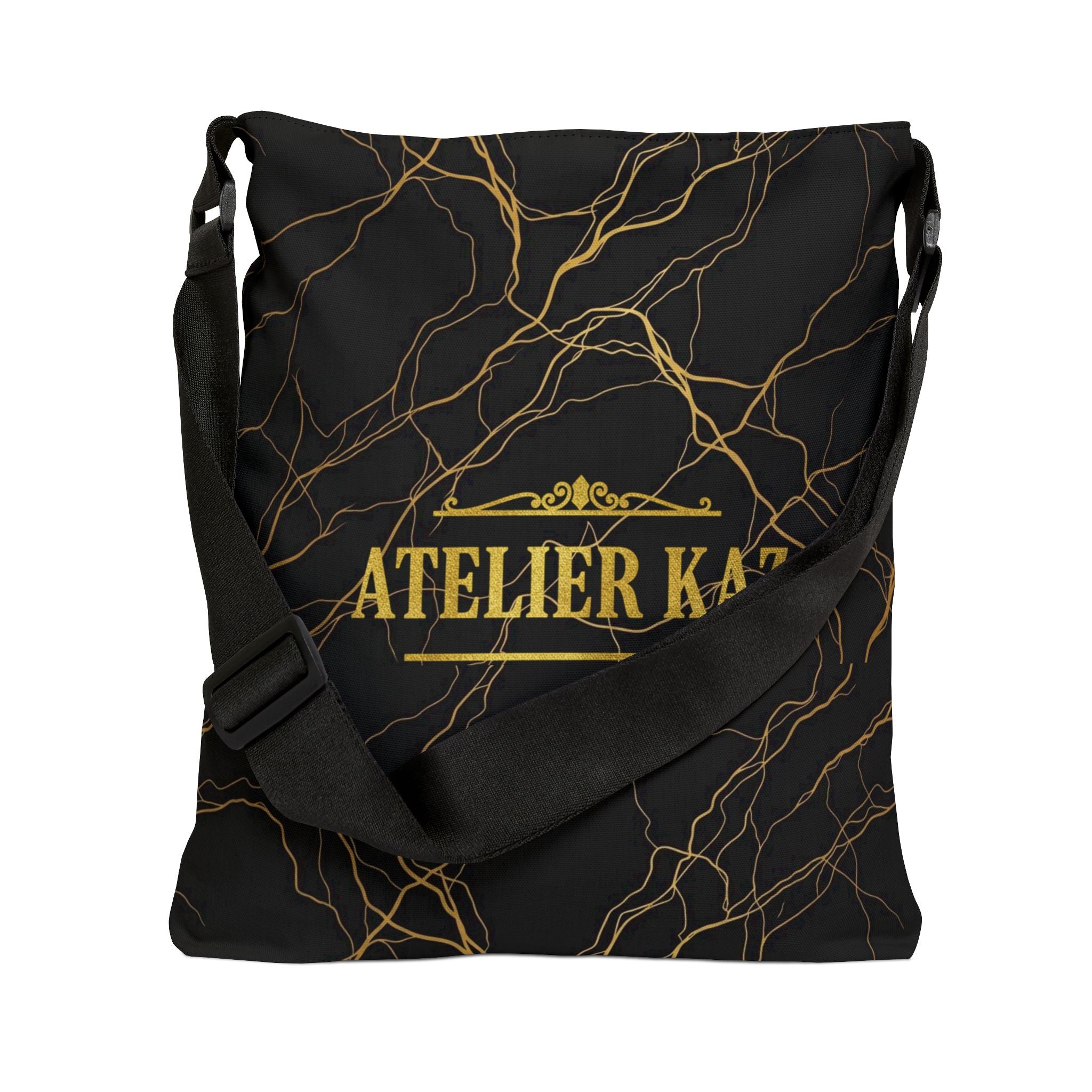 Atelier Kaz Marbled Gold Tote Bag