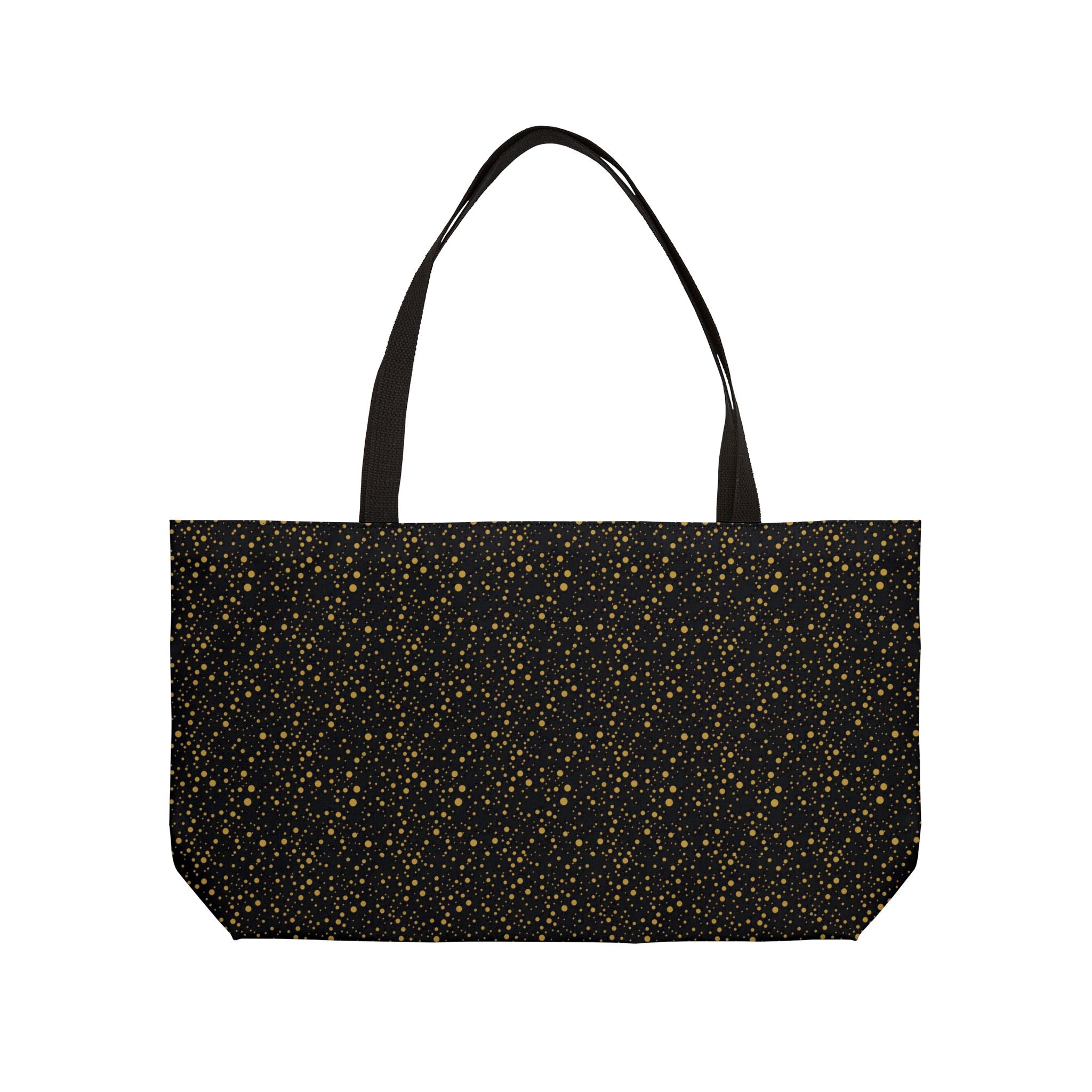 Atelier Kaz Gold Glitter Weekender Tote