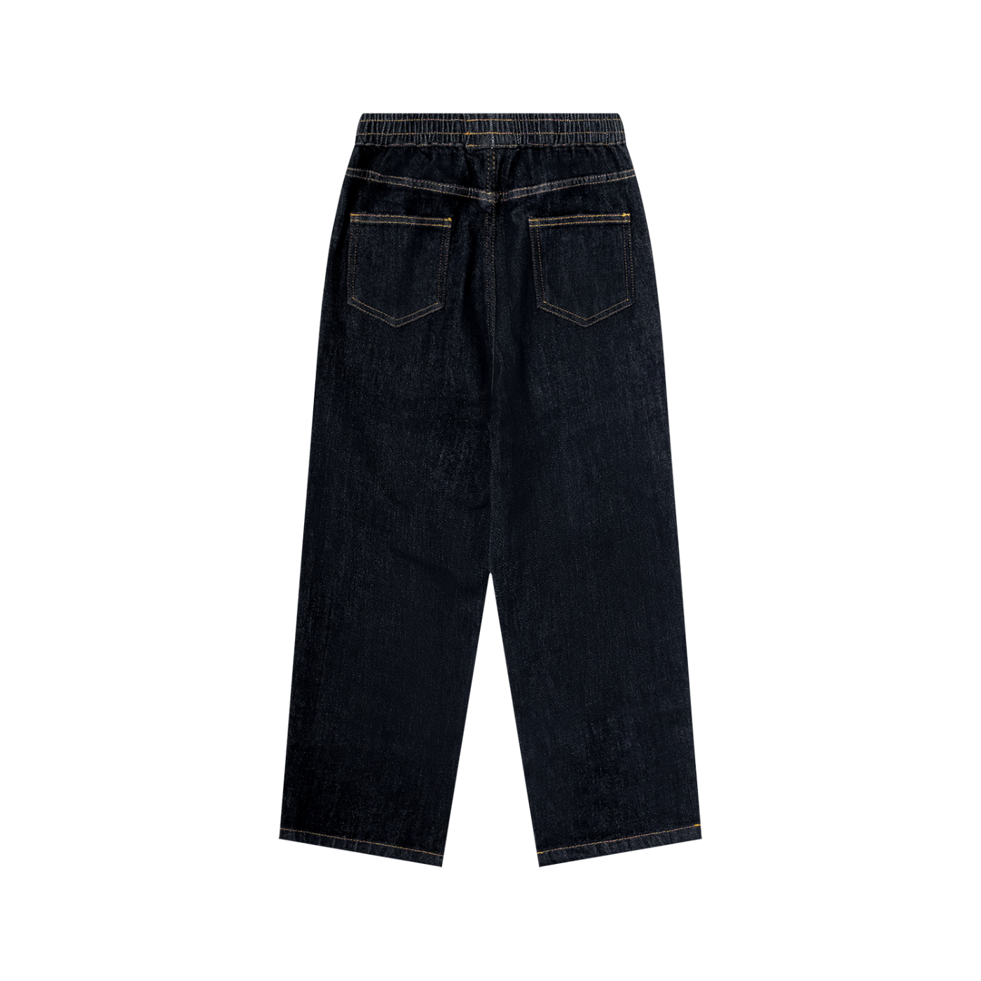 Atelier Kaz Kids Straight Leg Elastic Waist Jeans