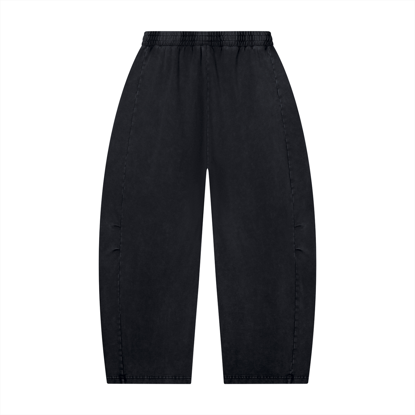 Atelier KAZ Unisex Mineral Wash Barrel Leg Pants