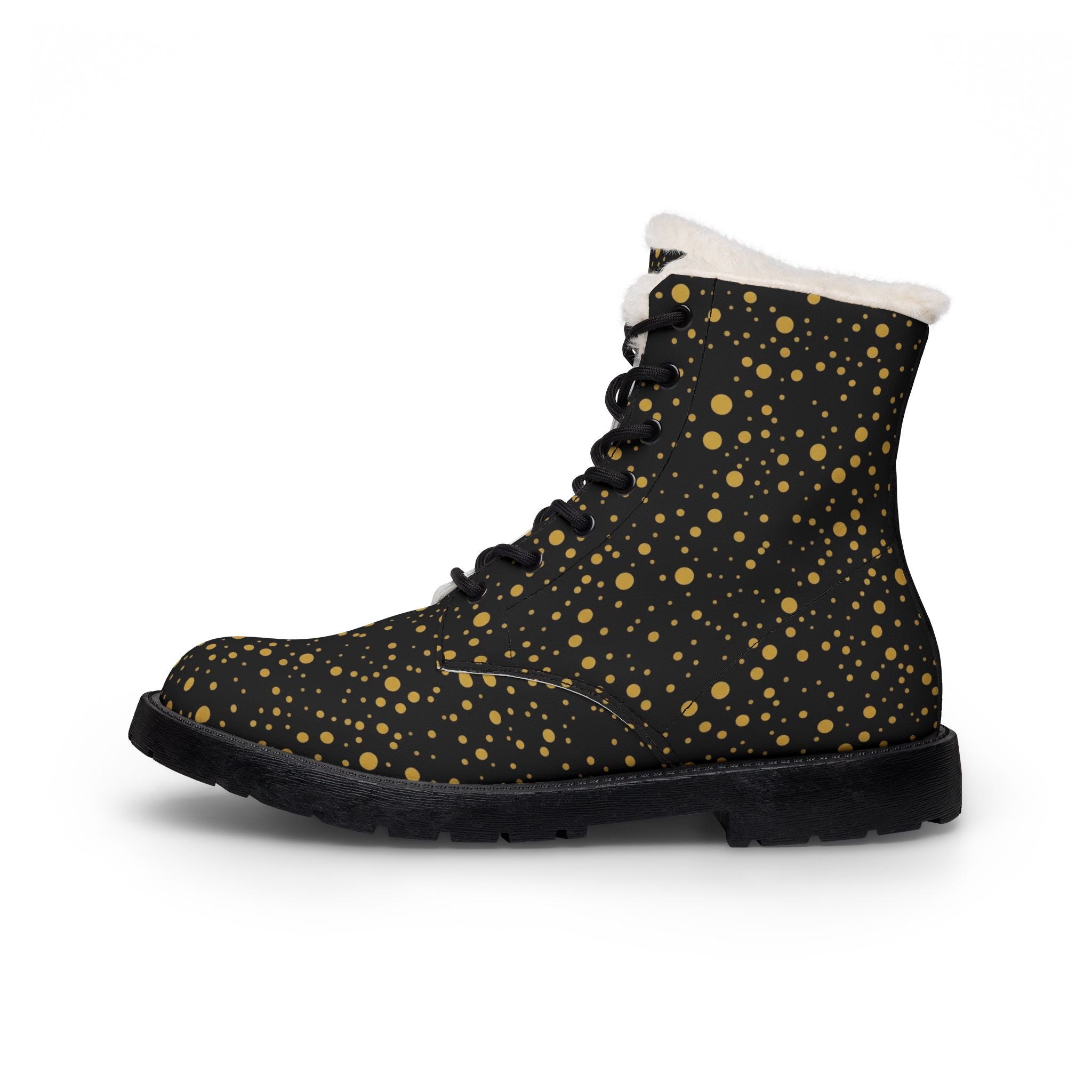 Atelier Kaz Men's Fur-Lined Leather Boots