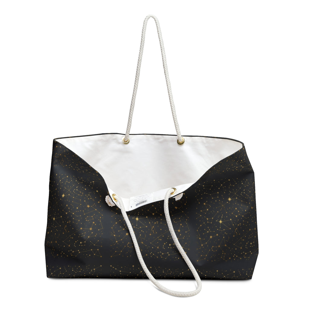 Atelier Kaz Gold Speckled Weekender Bag