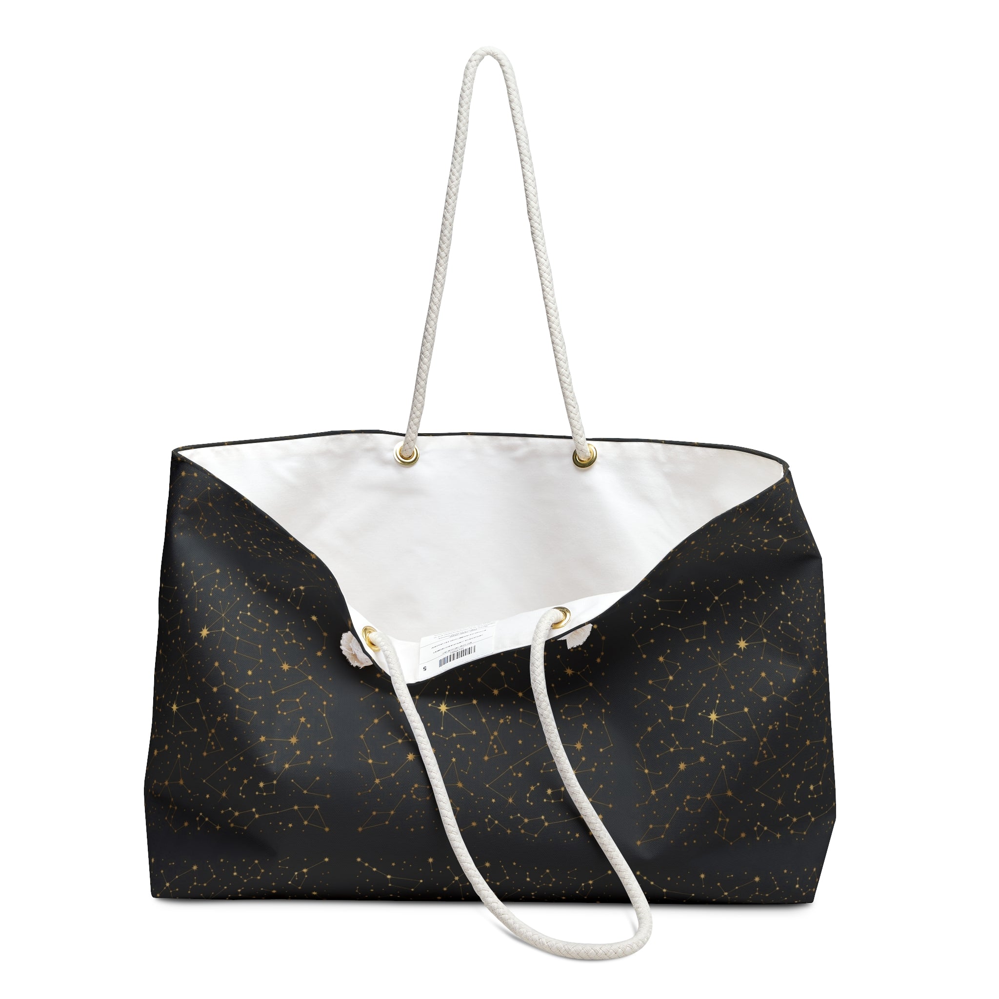 Atelier Kaz Gold Speckled Weekender Bag