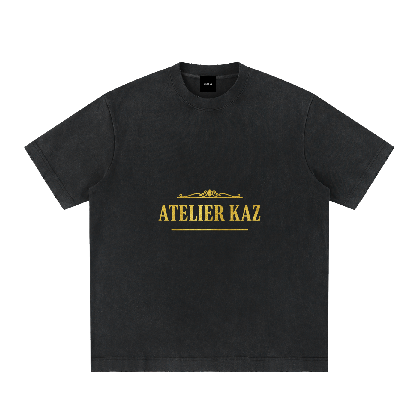 Atelier Kaz Ashcloud Frayed Tee