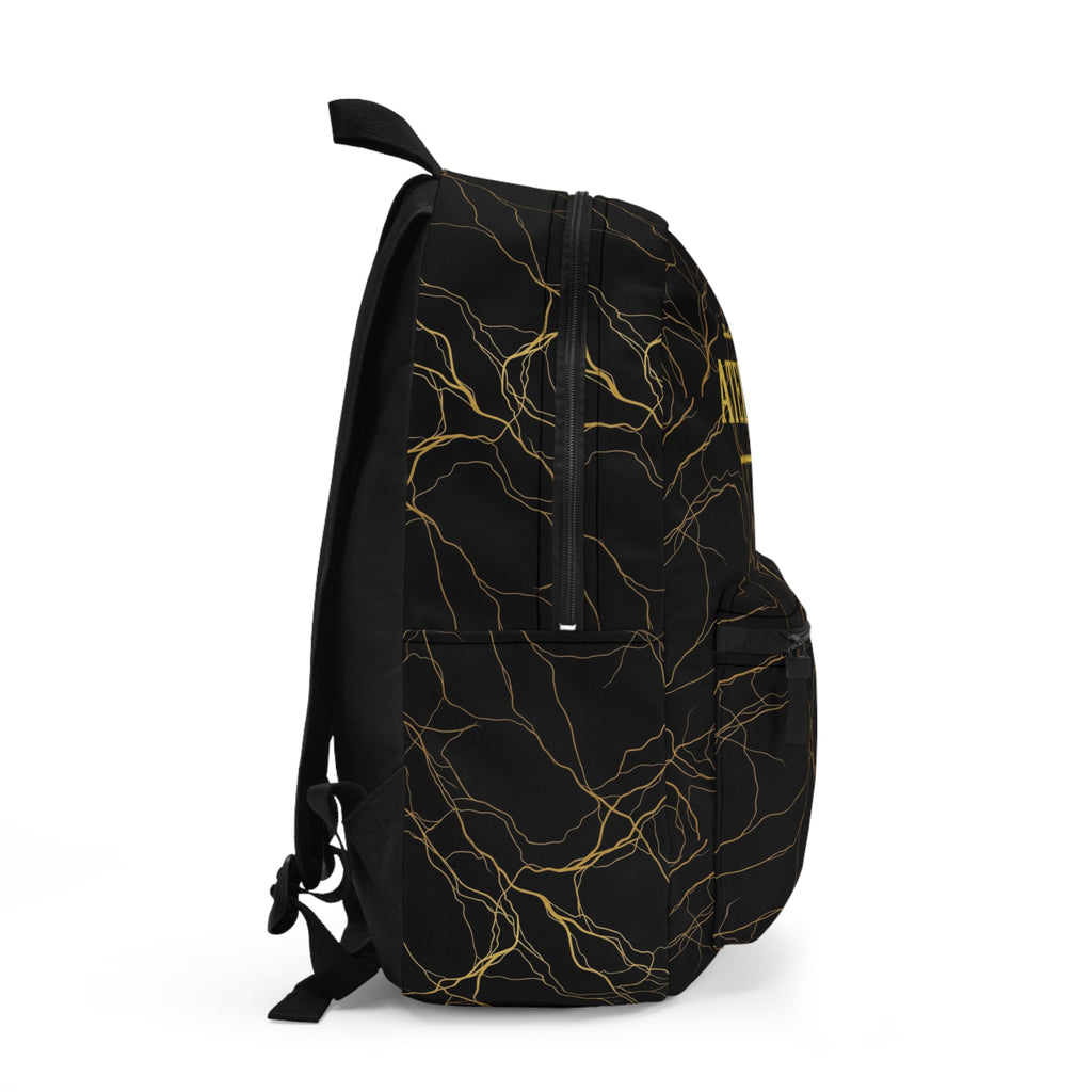 Atelier Kaz Marble Gold Logo Backpack