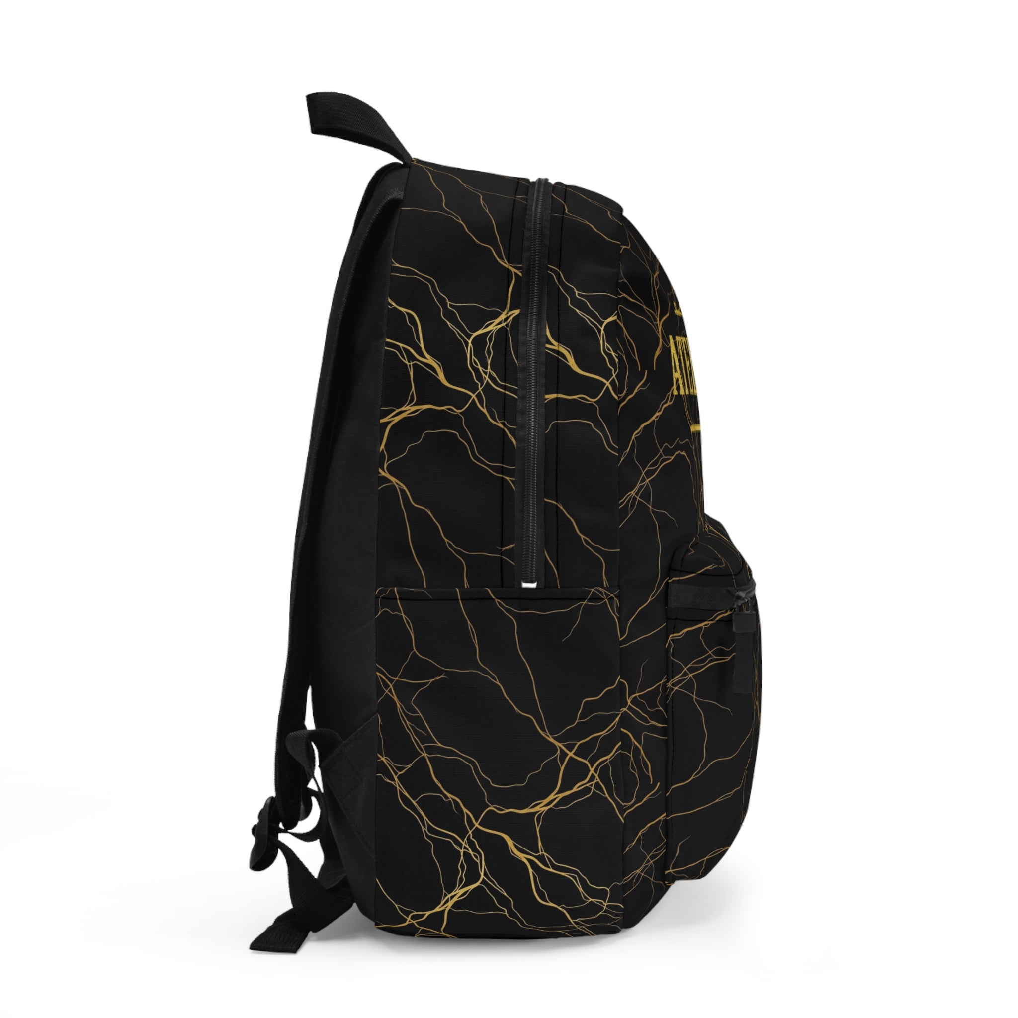Atelier Kaz Marble Gold Logo Backpack