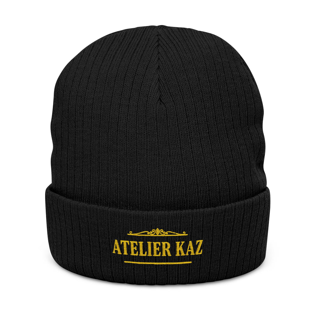 Atelier Kaz Ribbed Knit Beanie