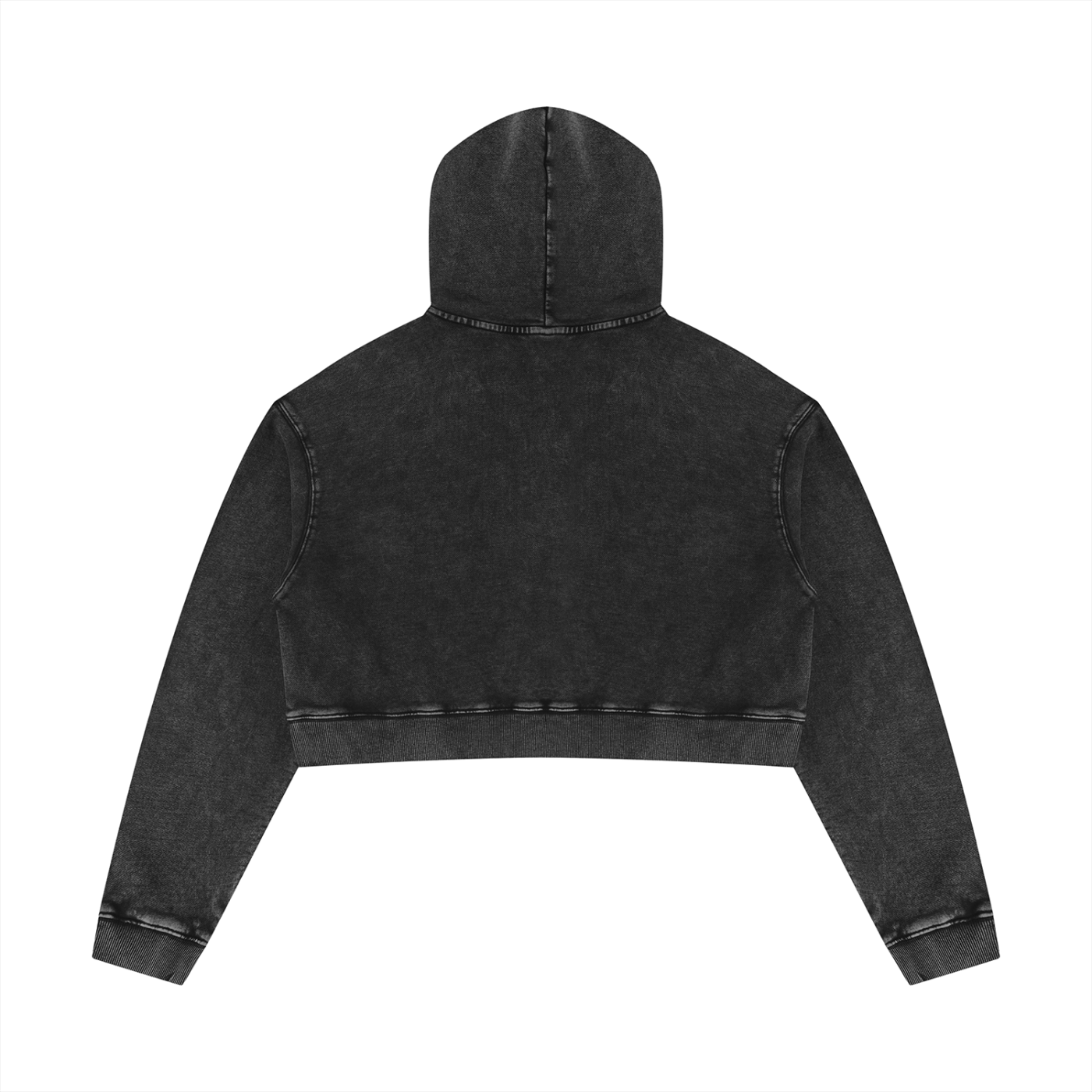Atelier Kaz Women's Mineral Washed Crop Hoodie
