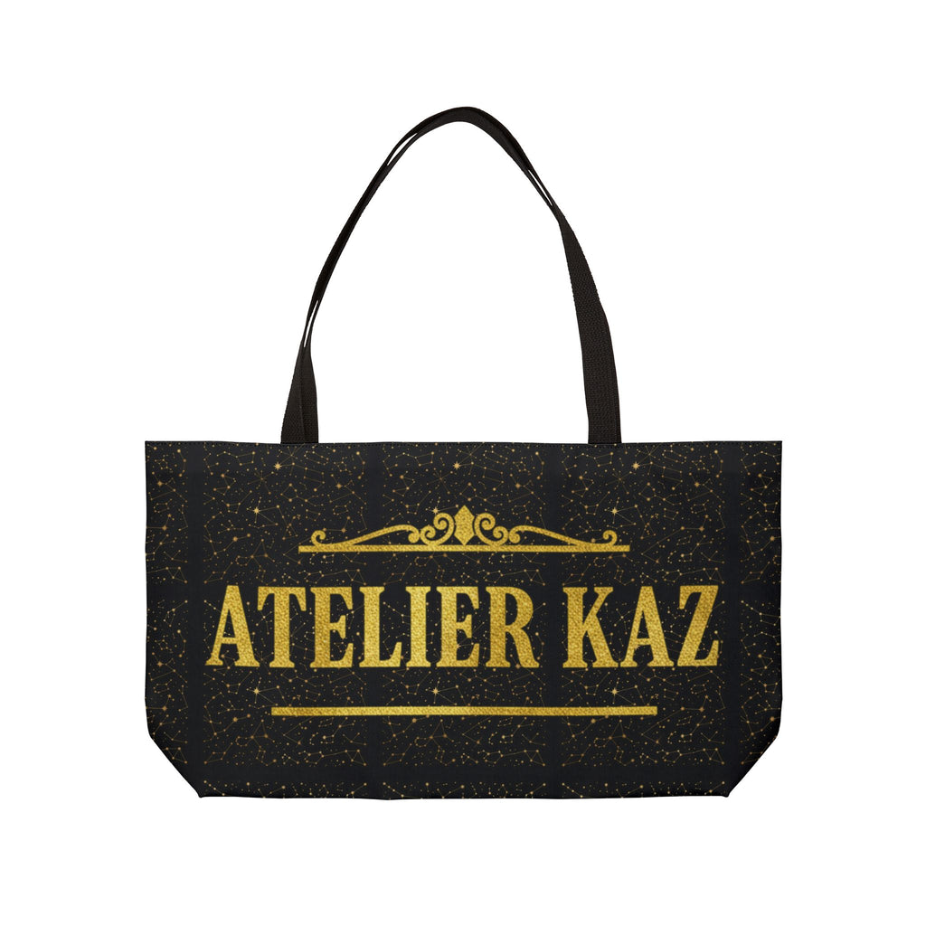 Atelier Kaz Gold Foil Weekender Tote