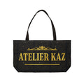 Atelier Kaz Gold Foil Weekender Tote