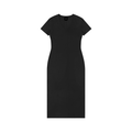 Atelier Kaz Women's V-Neck Short Sleeve Maxi Dress