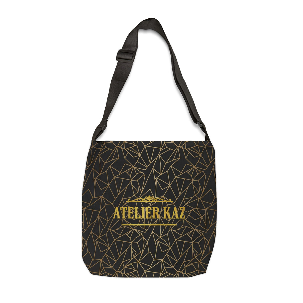 Atelier Kaz Geometric Gold Shoulder Tote