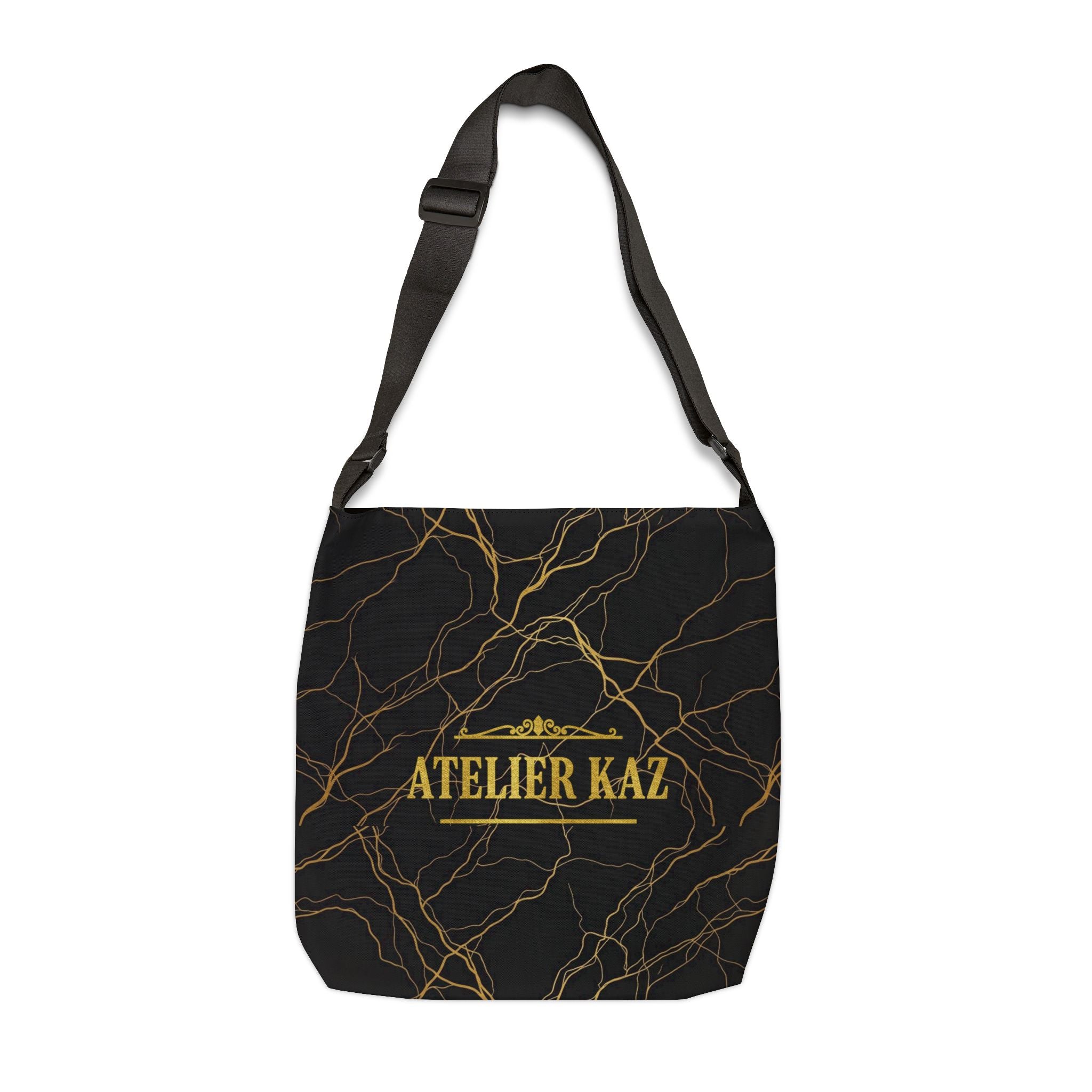 Atelier Kaz Marbled Gold Tote Bag