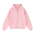 Atelier Kaz Zip-Through Boxy Fleece Hoodie