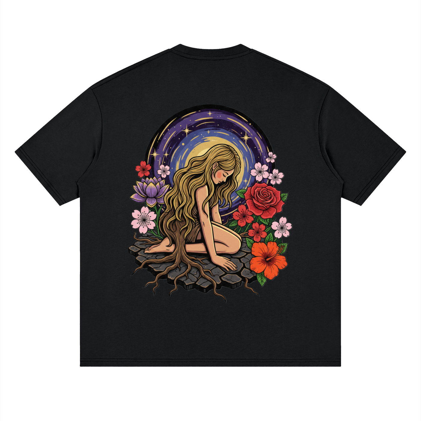 Atelier Kaz Afterglow Drop Tee