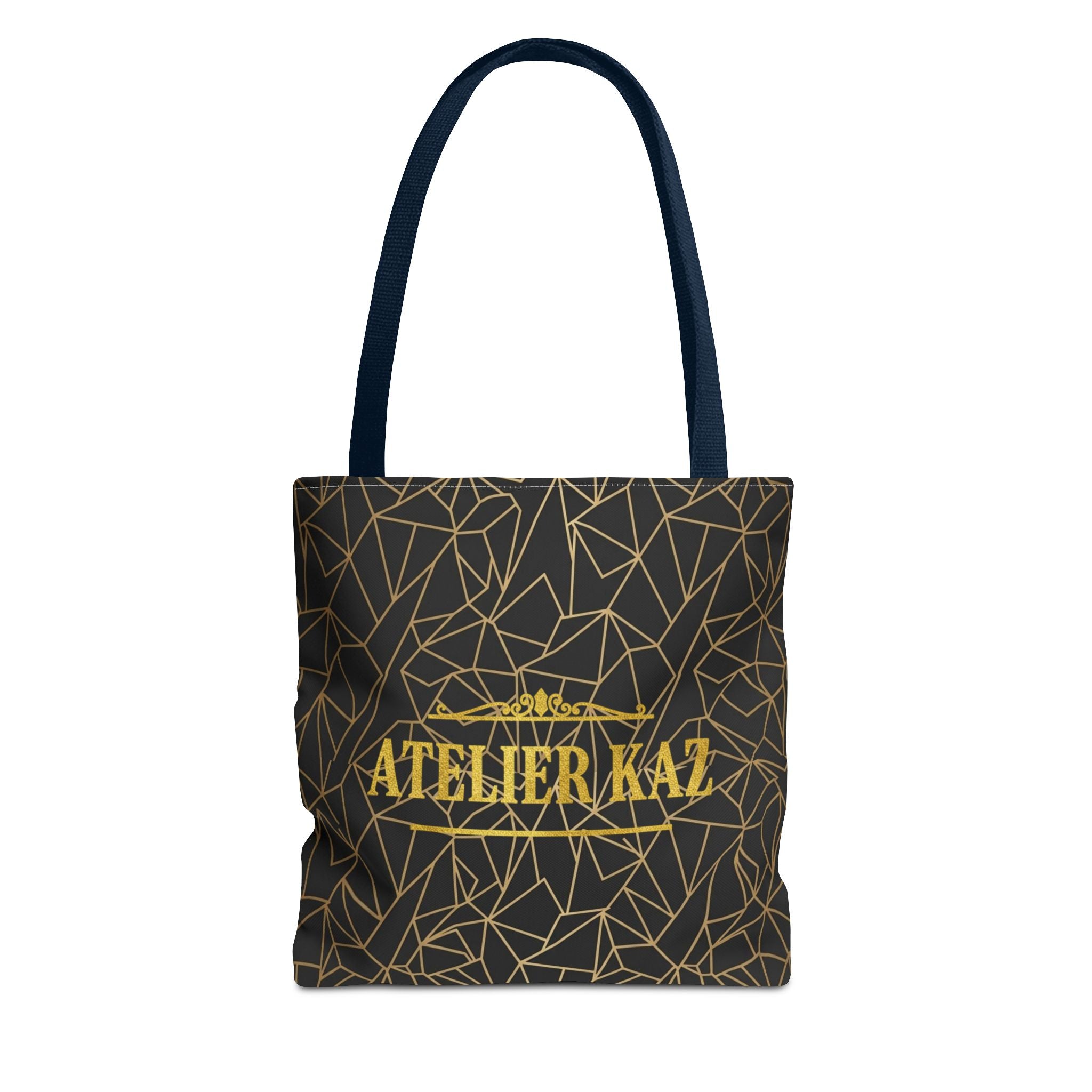 Atelier Kaz Geometric Gold Tote Bag