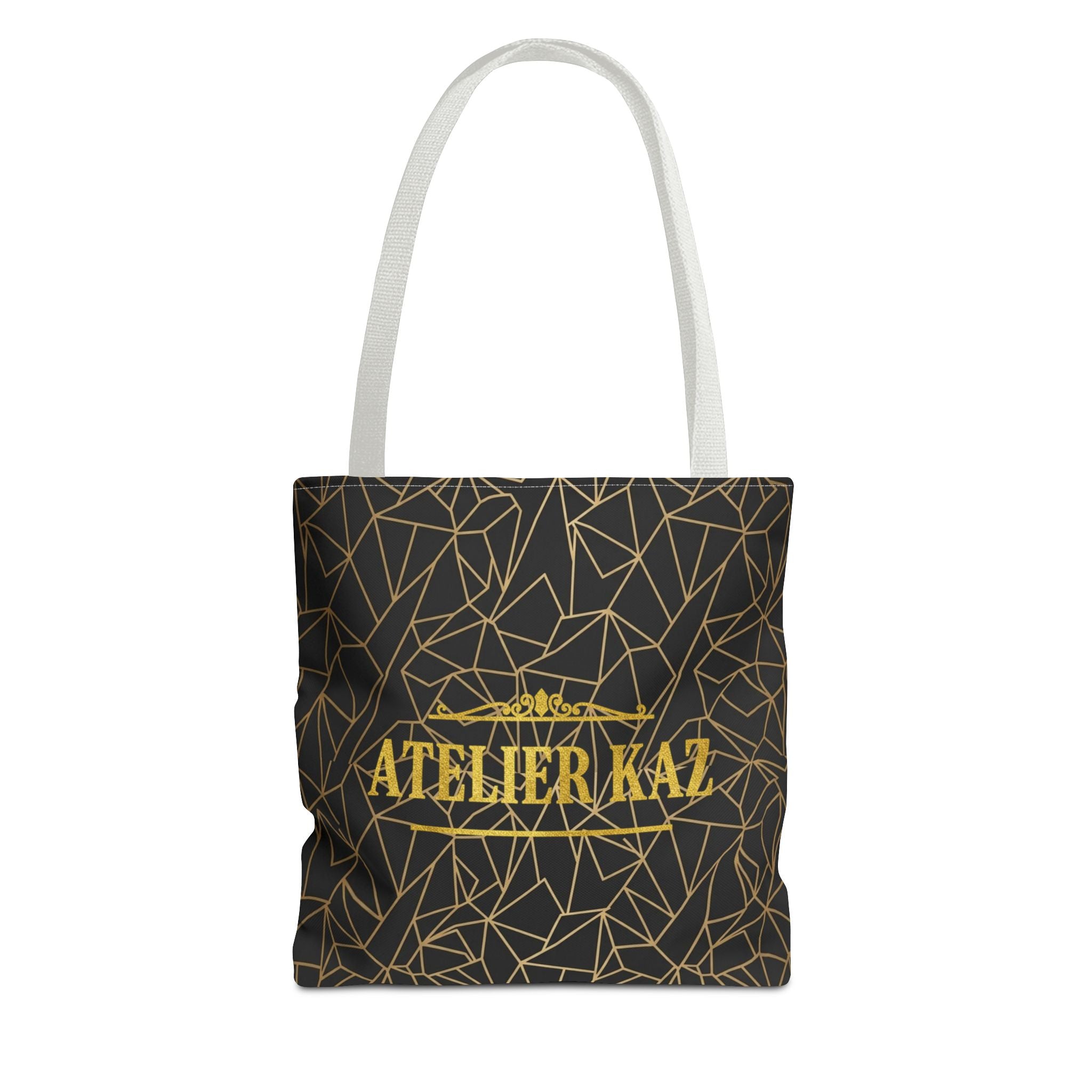 Atelier Kaz Geometric Gold Tote Bag