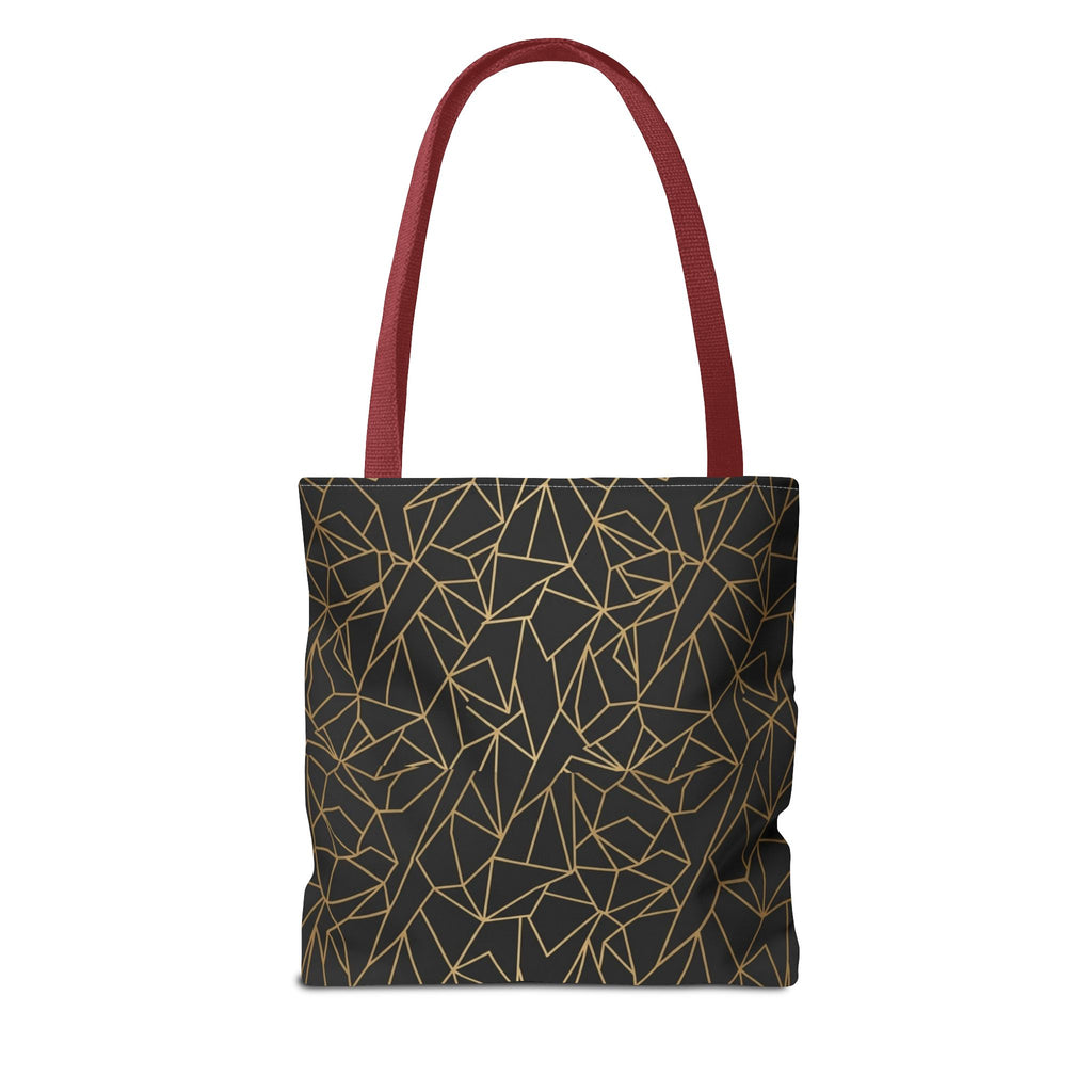Atelier Kaz Geometric Gold Tote Bag