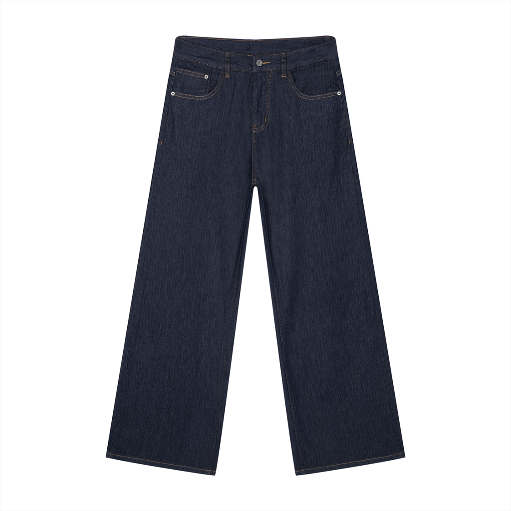 Atelier Kaz Men's Loose Fit Wide Leg Jeans