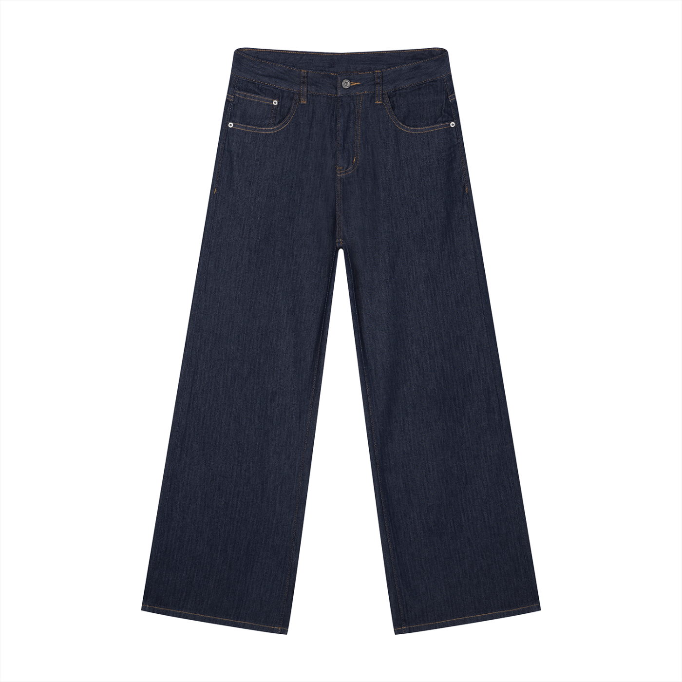 Atelier Kaz Men's Loose Fit Wide Leg Jeans