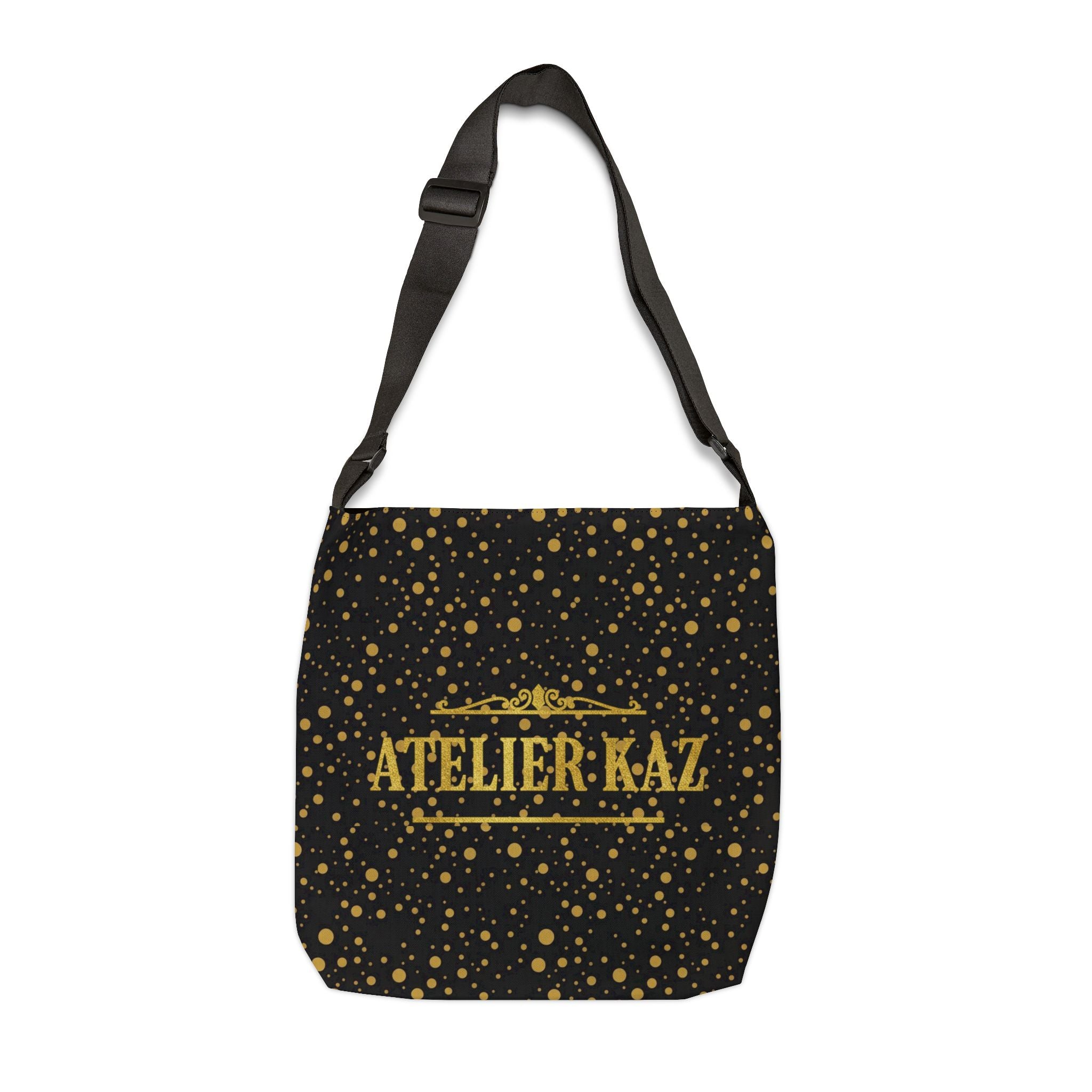 Atelier Kaz Gold Confetti Shoulder Tote