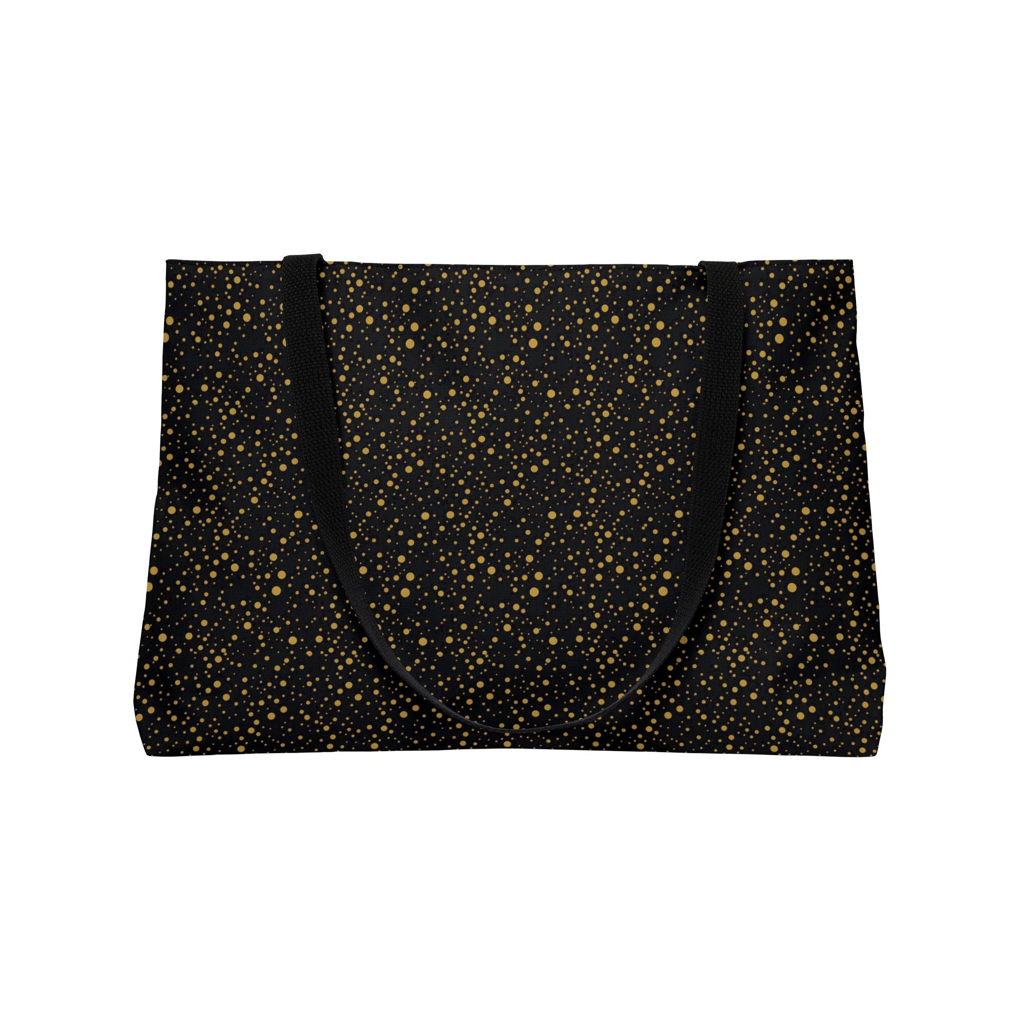 Atelier Kaz Gold Glitter Weekender Tote