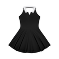 Atelier Kaz Women's Collared Halter A-Line Tennis Dress