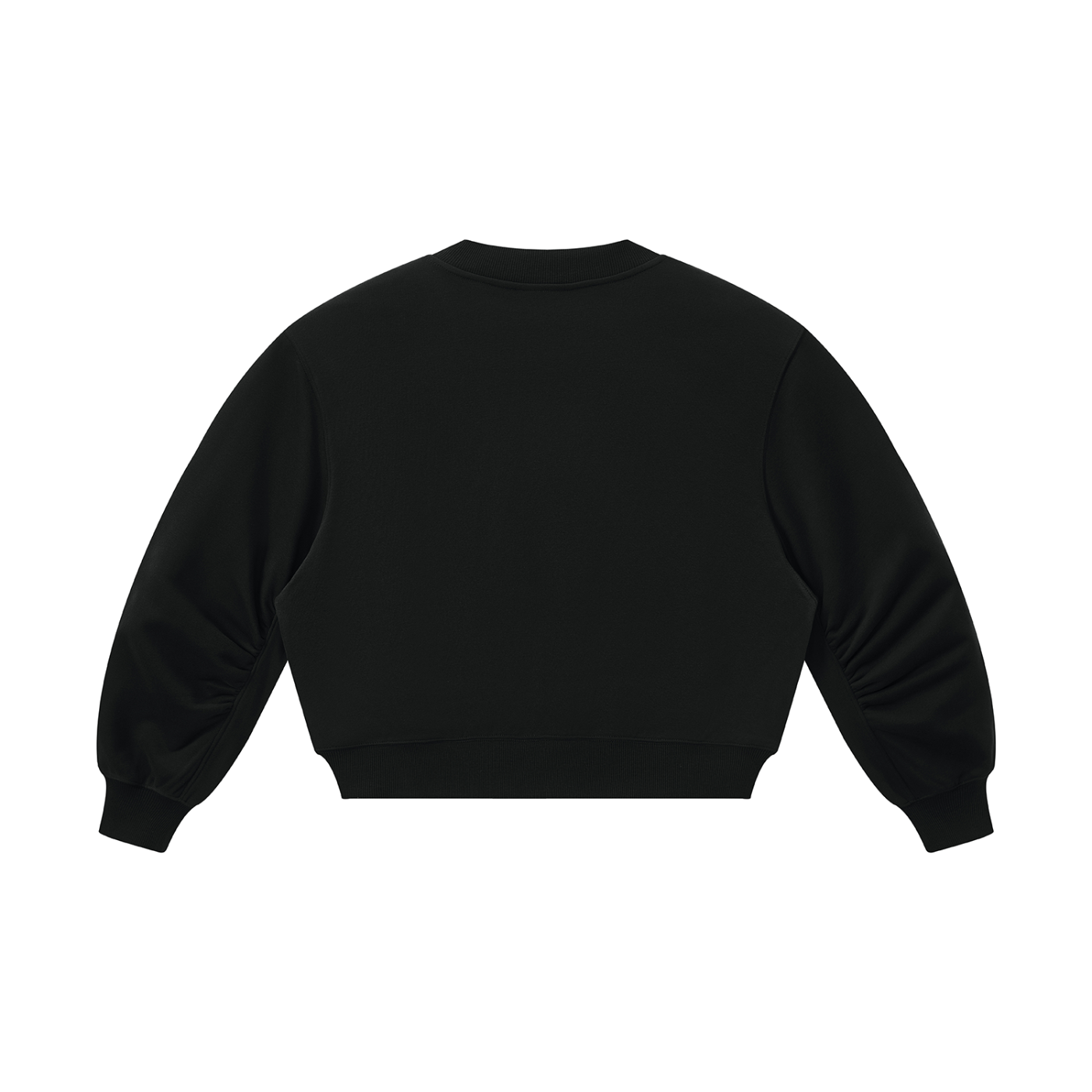 Atelier Kaz Women's Crop V-Neck Sweatshirt