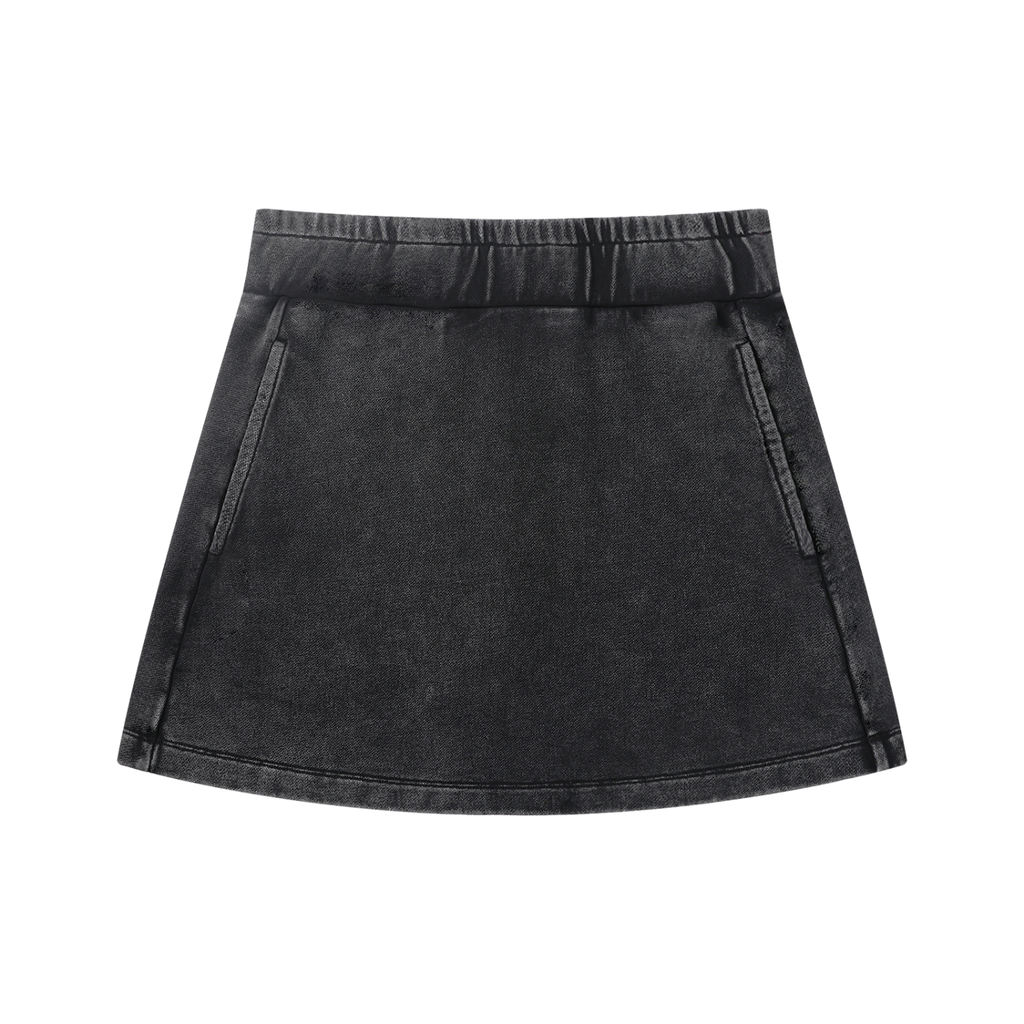 Atelier Kaz Women's Mineral Wash Mini Skirt