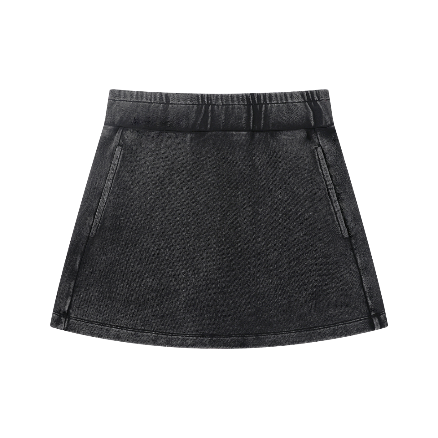Atelier Kaz Women's Mineral Wash Mini Skirt