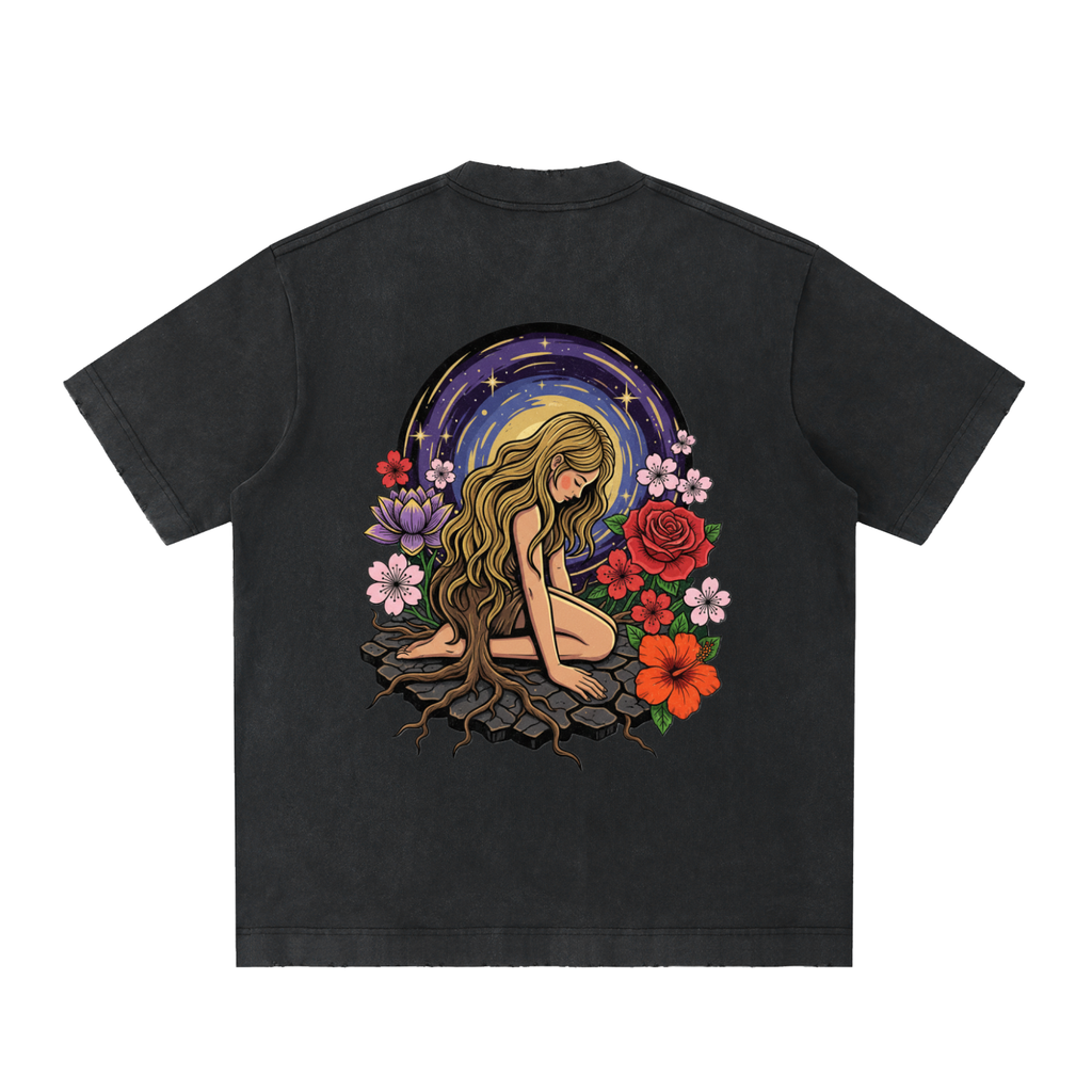 Atelier Kaz Ashcloud Frayed Tee