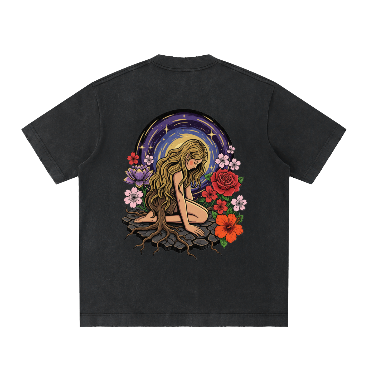 Atelier Kaz Ashcloud Frayed Tee