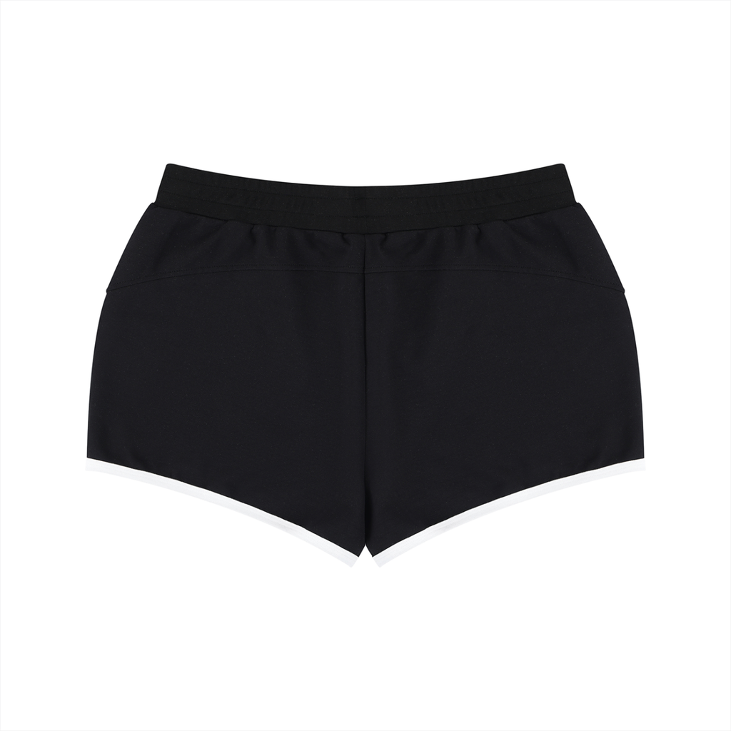 Atelier Kaz Women's Retro Contrast Binding Shorts