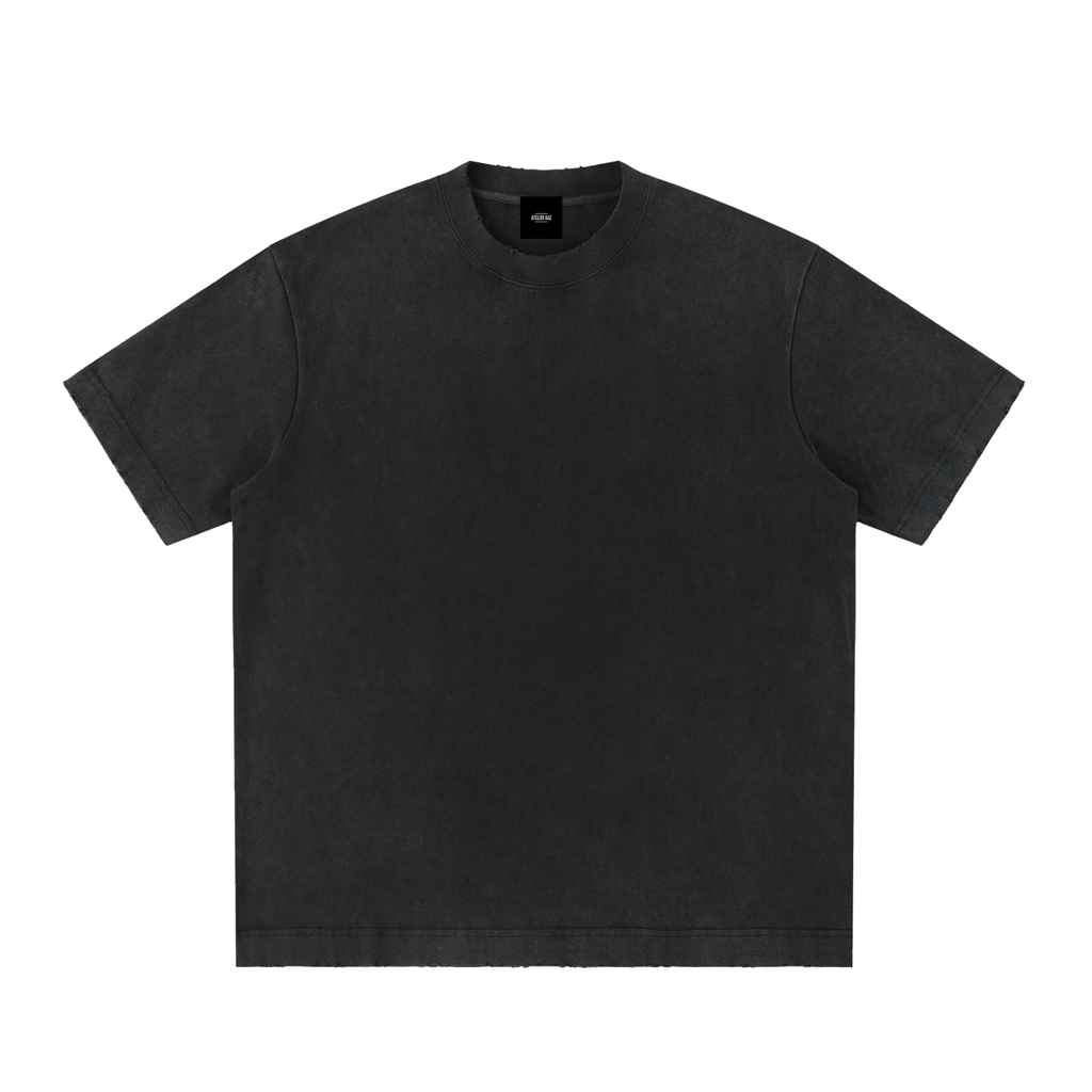 Atelier Kaz Heavyweight Vintage Washed Frayed T-Shirt