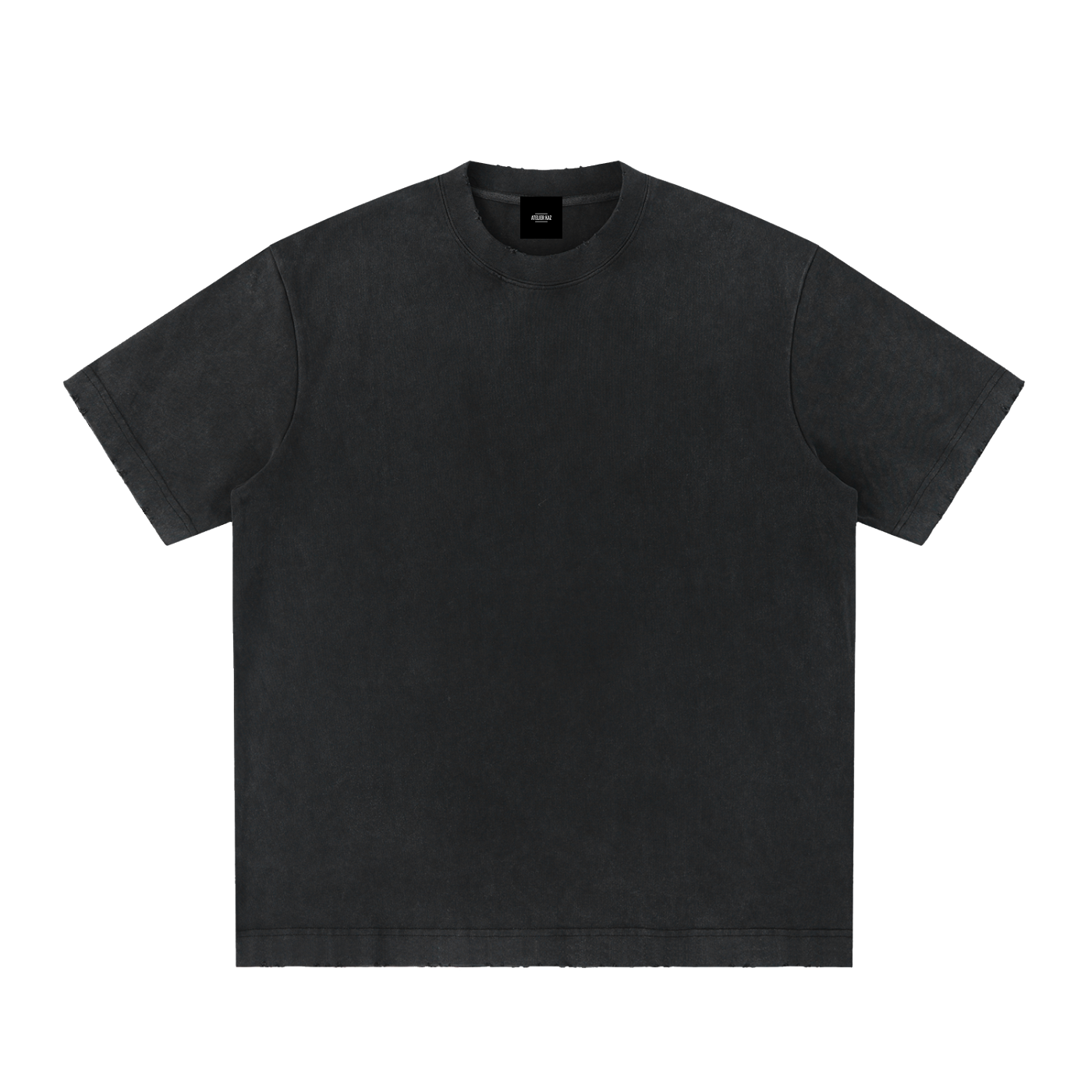 Atelier Kaz Heavyweight Vintage Washed Frayed T-Shirt