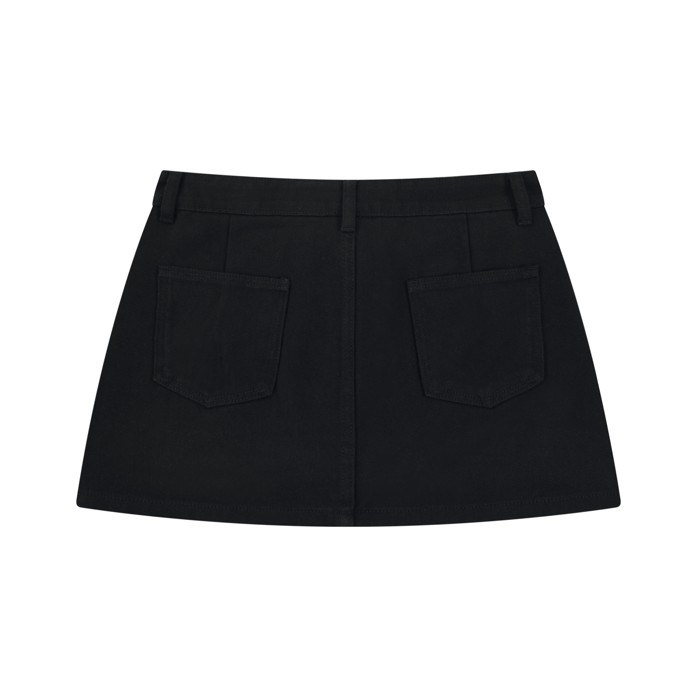 Atelier Kaz Women's Studded Denim Mini Skirt