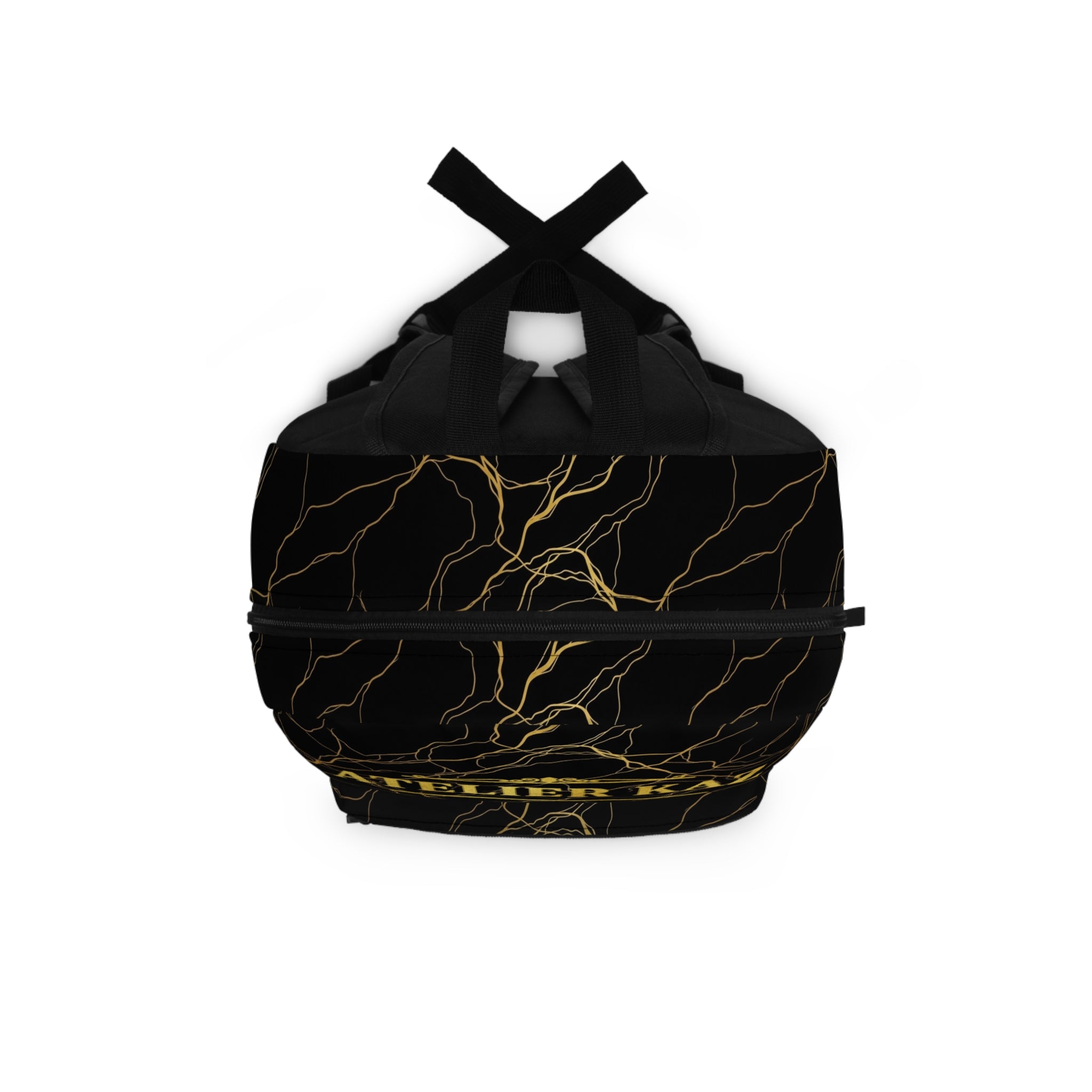Atelier Kaz Marble Gold Logo Backpack